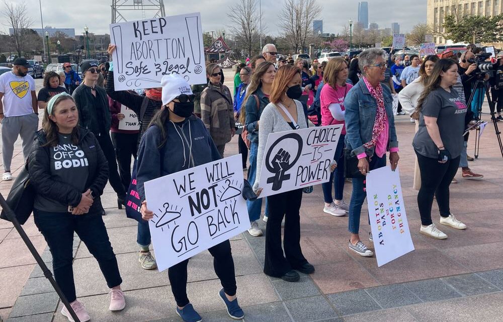 Oklahoma state House approves bill to make abortion illegal