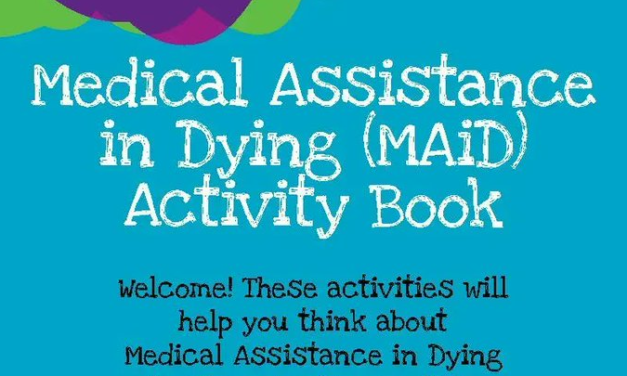Canada Finances Euthanasia Activity Book for Kids That Promotes Assisted Suicide