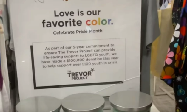LGBT gear at Kohl’s: ‘Little kids’ T-shirt with transgender flag, ‘proud’ rainbow baby bib