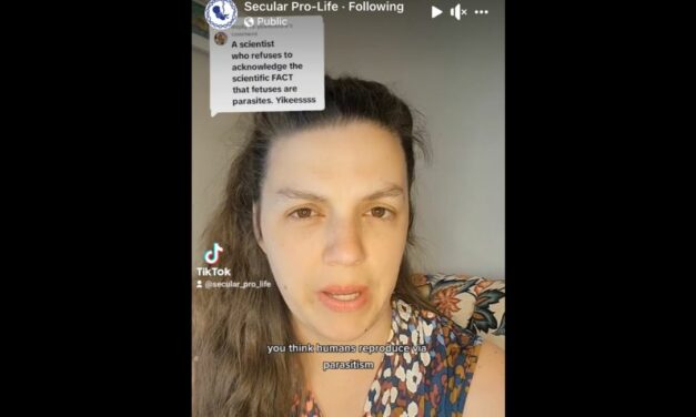 Video silences pro-abortion claim that preborn children are ‘parasites’
