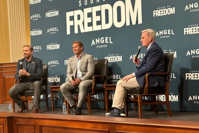 ‘Sound of Freedom’ screening on Capitol Hill sparks call to track missing children in U.S.