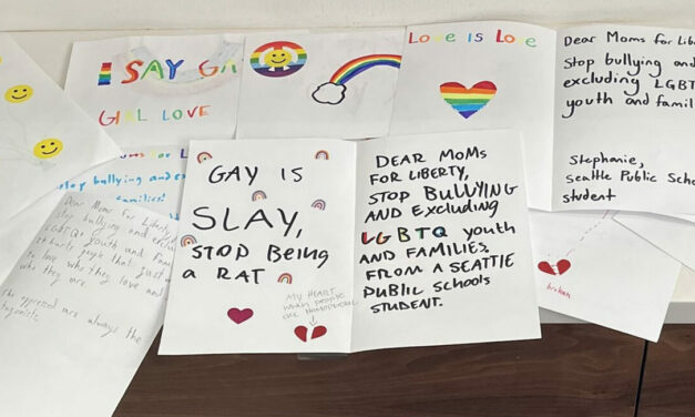 ‘GAY IS SLAY’: Seattle Public School Teacher Sends Moms for Liberty Hate Mail