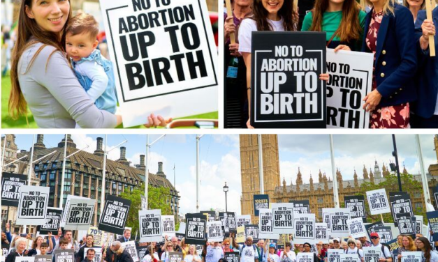 Hundreds of People Attend Rally to Defeat UK Bill for Abortions Up to Birth
