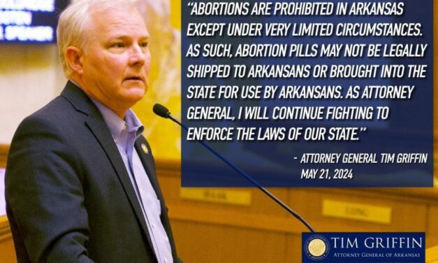 Arkansas AG Tells Companies to Stop Illegally Selling Abortion Pills, Threatens to Shut Them Down