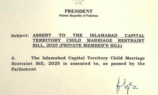 Bill to curb child marriages signed into law in Pakistan
