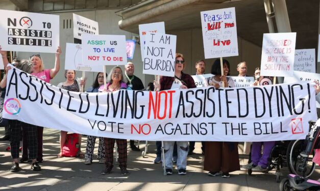 Disability advocate barred from participating in Scotland assisted suicide debate