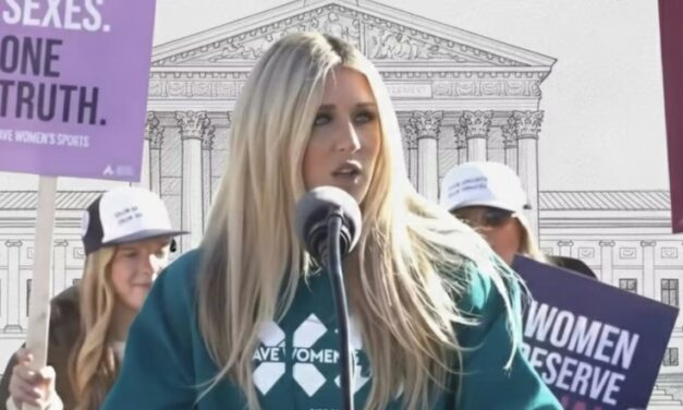 Women Rally At Supreme Court Steps As Justices Weigh Landmark Cases To Protect Female Athletes