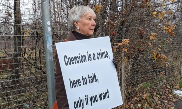 Scottish grandmother to plead in court for offering conversation in “buffer zone”