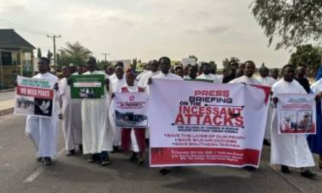 Nigerian Catholic diocese stages bold protest against mass killings