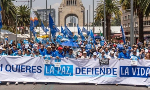 ‘A generation that won’t be silenced’: Young people turn out for pro-life march in Mexico City